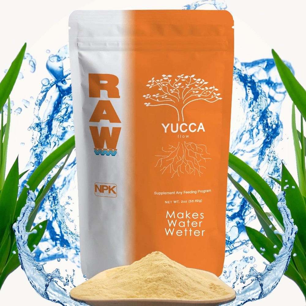 RAW Yucca Flow Water-Soluble Soil Amendment, 2oz