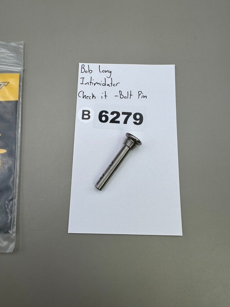 Bob Long Intimidator Check it-Bolt Pin