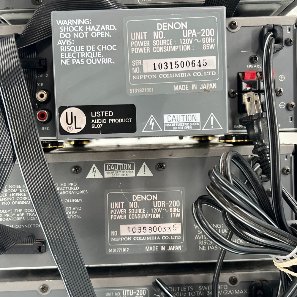 DENON Precision and Component /Compact Disc Stereo System D-200... NO CD Holder