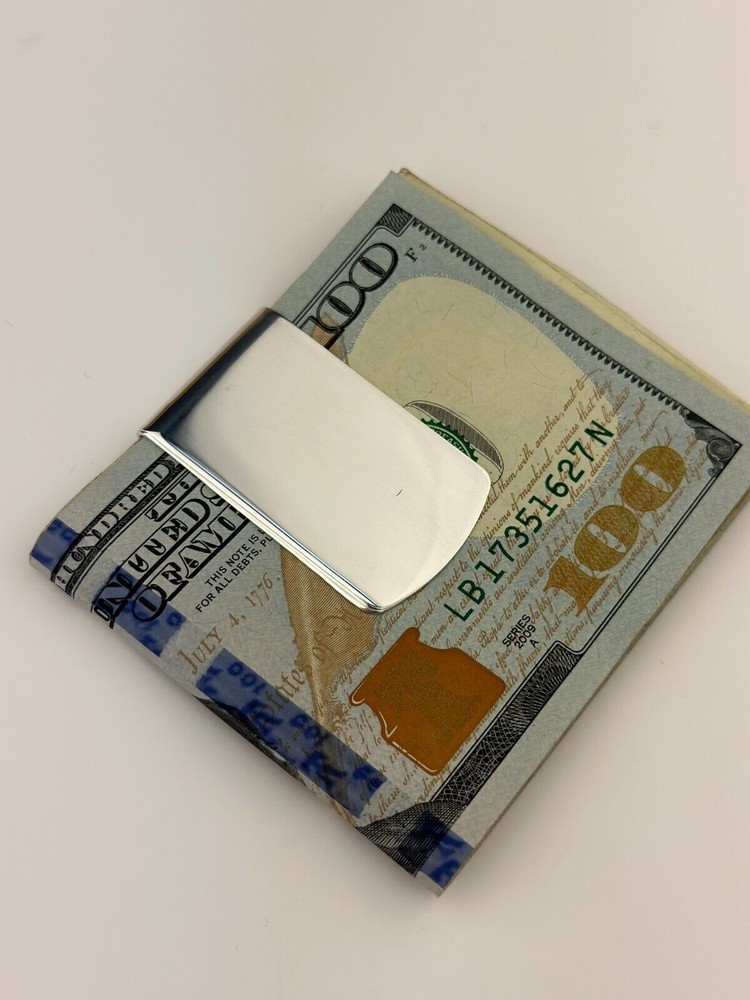 925 Sterling Silver Money Clip