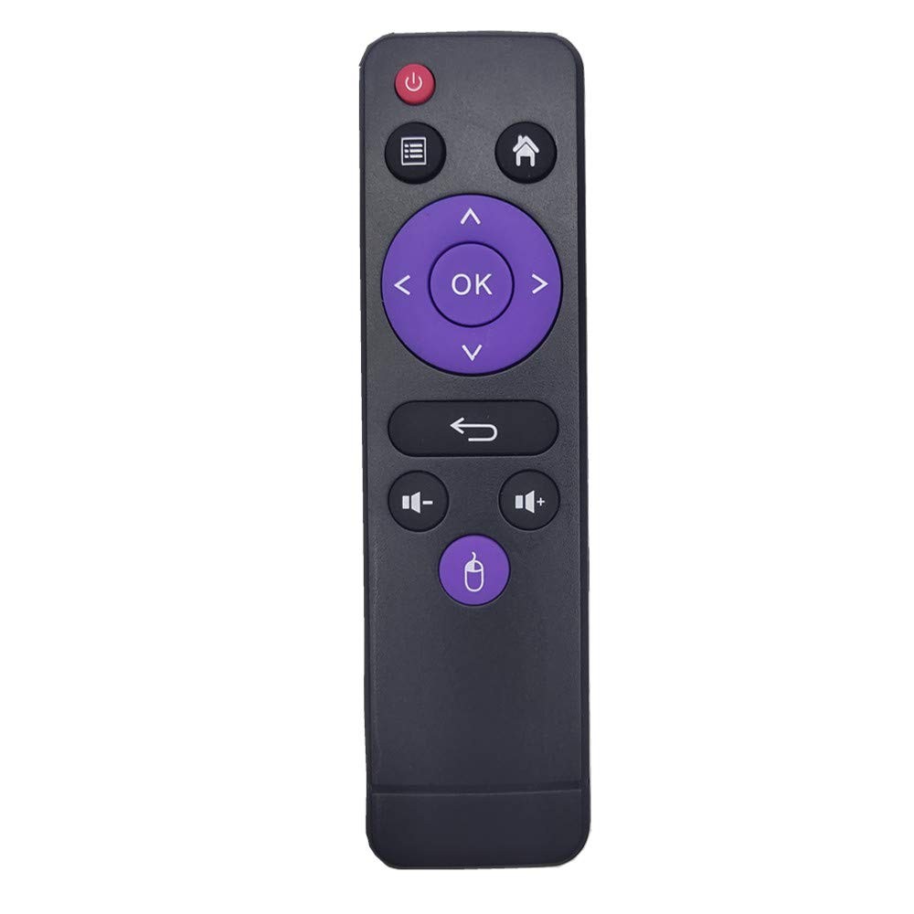 AEISVIK Android TV Box Remote Control - Original Replacement Purple