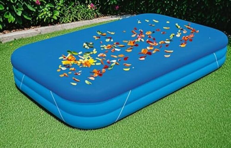 Rectangular Pool Cover - Inflatable Pool Cover - Above Ground Pool Cover120