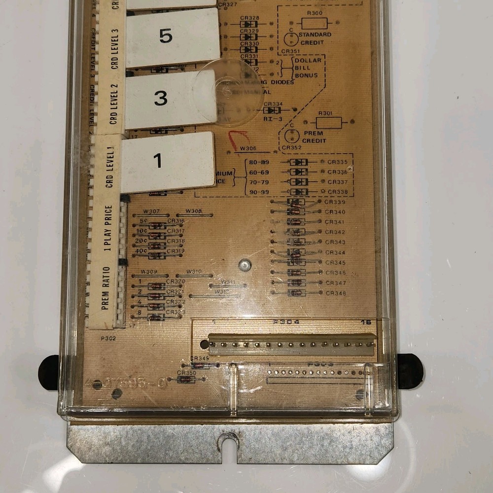 Rowe Ami Pricing Board 6-08878-04 Untested