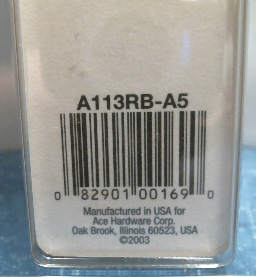 ACE Pipe Nipple, 1/ 8" x 5" (4002242) FS