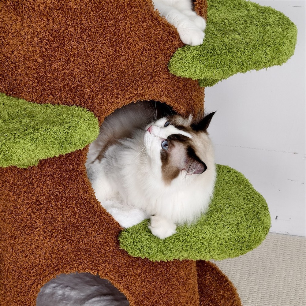 Robust Cat Tree Cat Kitty Scratching Post Fun Activity Center Padded Top Perch