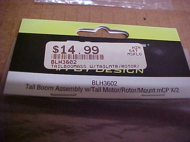 BLADE BLH3602 = TAIL BOOM ASSEMBLY: mCP X/2 (NEW)