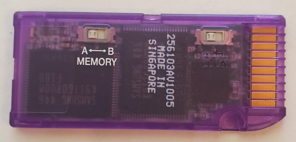 Lexar, 256MB, Media Memory Stick Select 128MB X 2