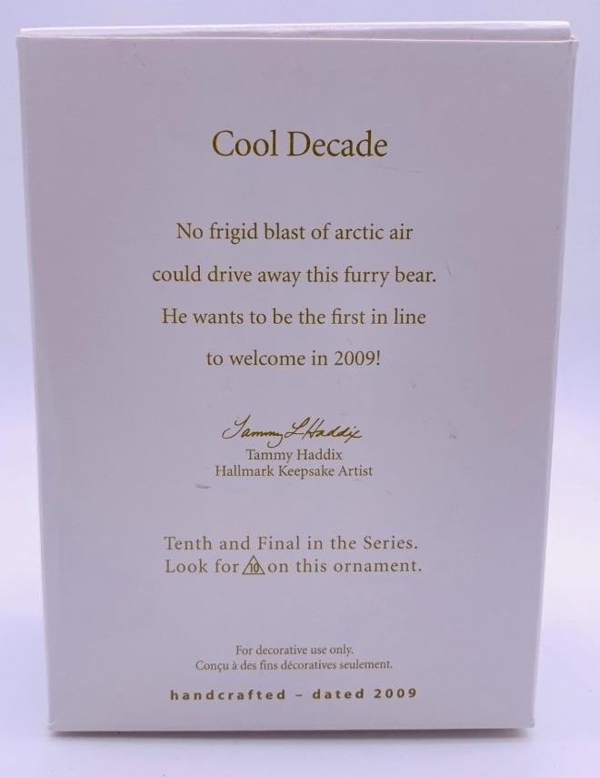 2009 Cool Decade Hallmark Ornament #10 Repaint