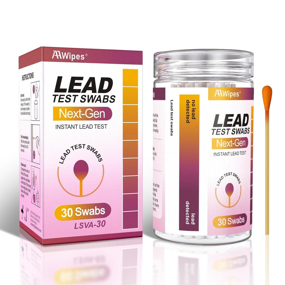 Lead Test Kit 30 Swabs Enhanced Lead Testing Formulation at Home Lead Paint Test