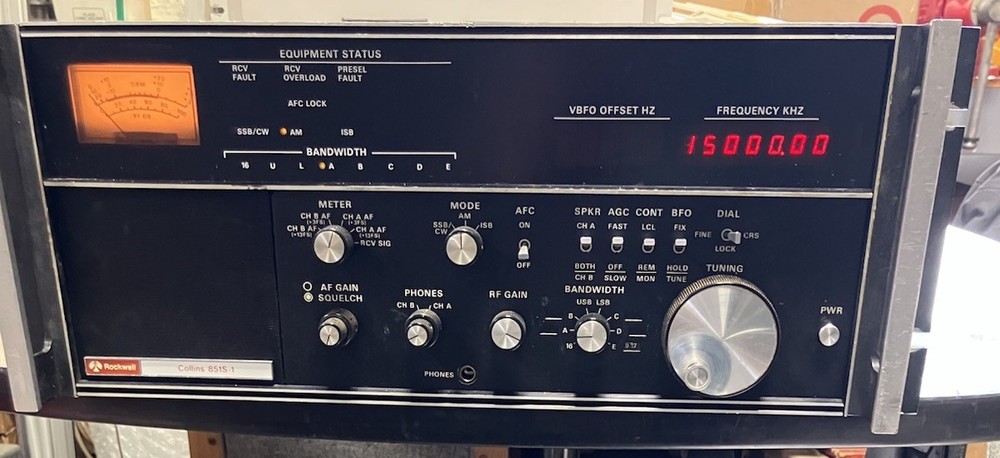 Rockwell Collins 851S-1 Working Receiver With All Filters, Remote And VBFO Board