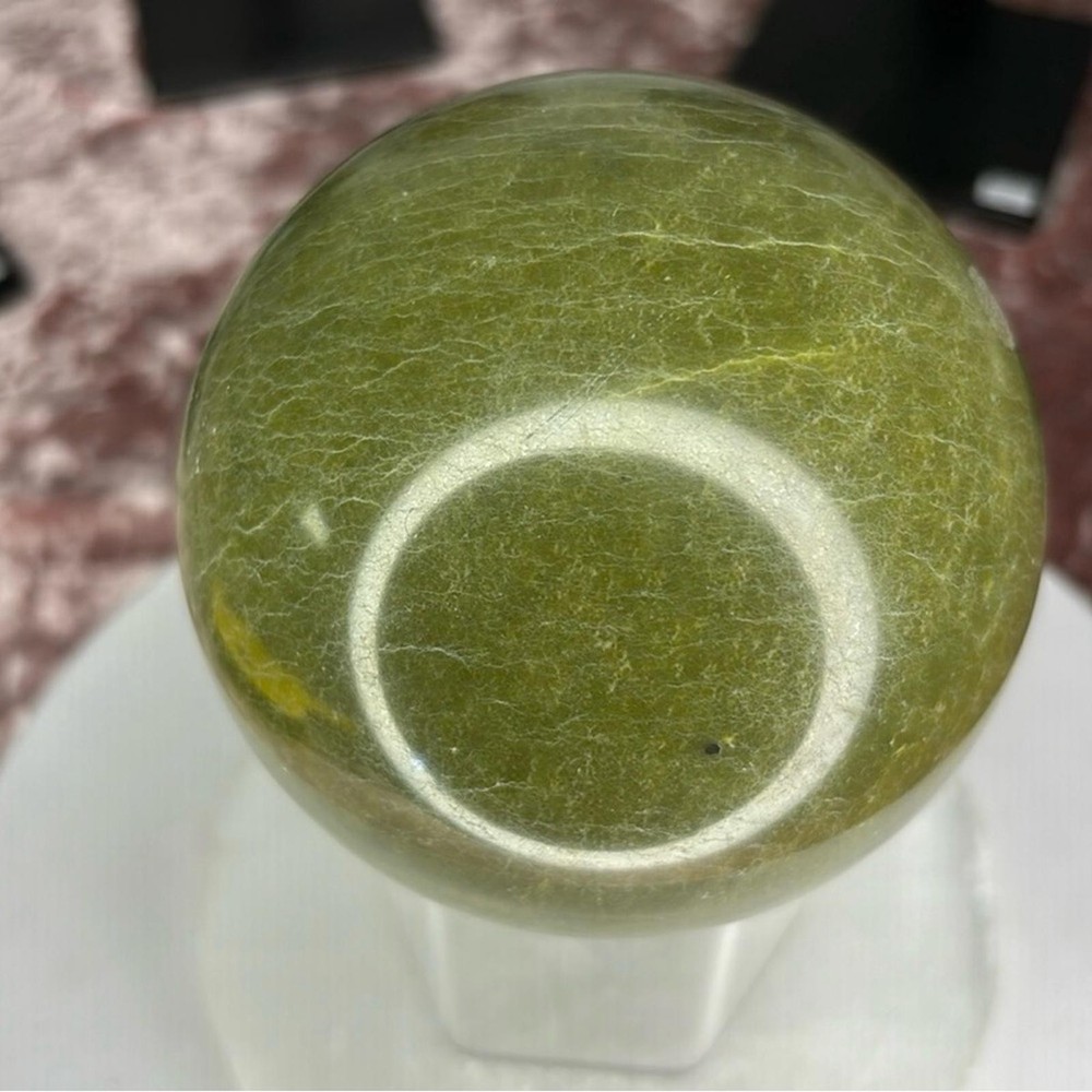 Nephrite Jade Sphere