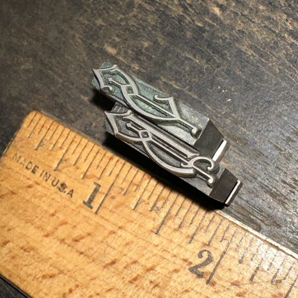 Printing Blocks “ 2 Lead Borders “ Nice Lines!