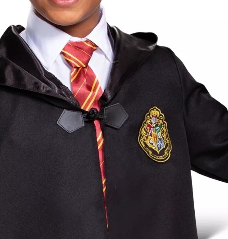 🧙Harry Potter House Robe •Hogwarts Robe By Disguise One Size Kids’ Fit XS - 2XL
