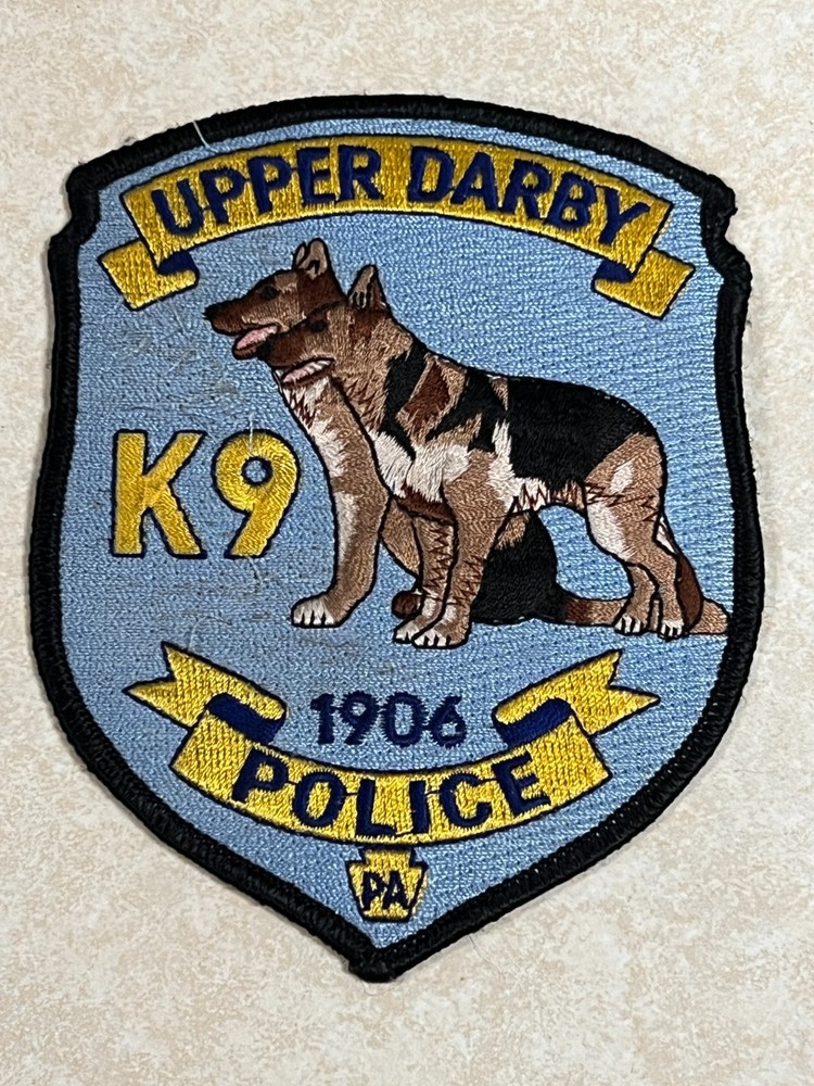 Obsolete Upper Darby, Pa. Police  K9 Patch
