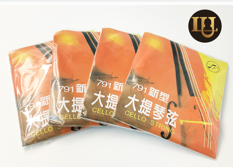 5 Sets Xinghai 791 Cello Strings - Medium Gauge