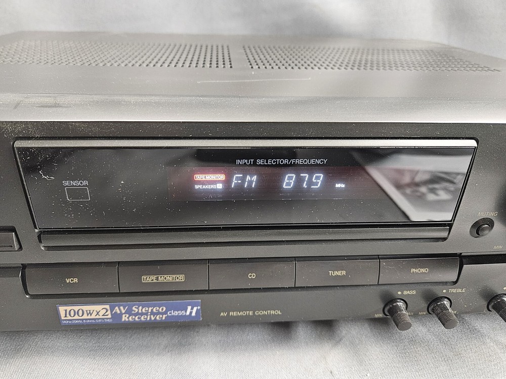 TECHNICS STEREO RECEIVER MODEL SA-EX 140 AM/FM W/ Remote