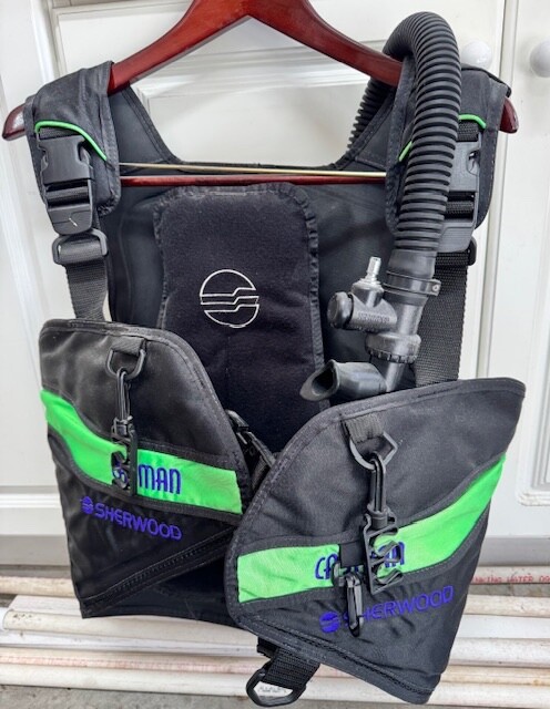 Oceanic Prodigy Scuba Octopus, Dive Computer, Regs, Cayman BC and Dive Backpack
