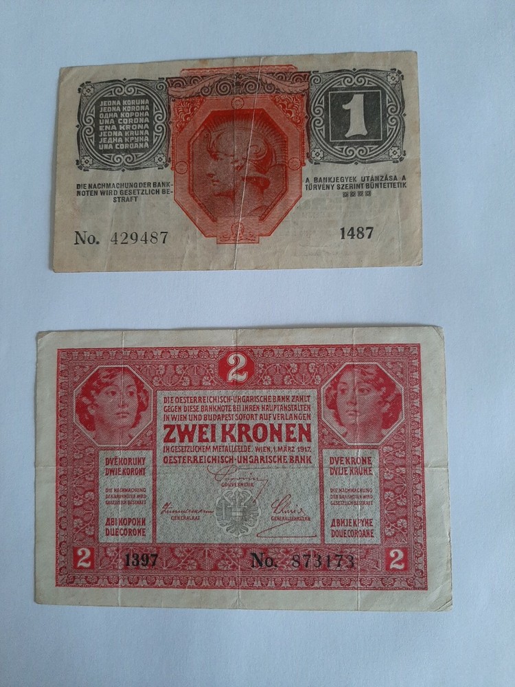Hungarian Koronas 1916,1917