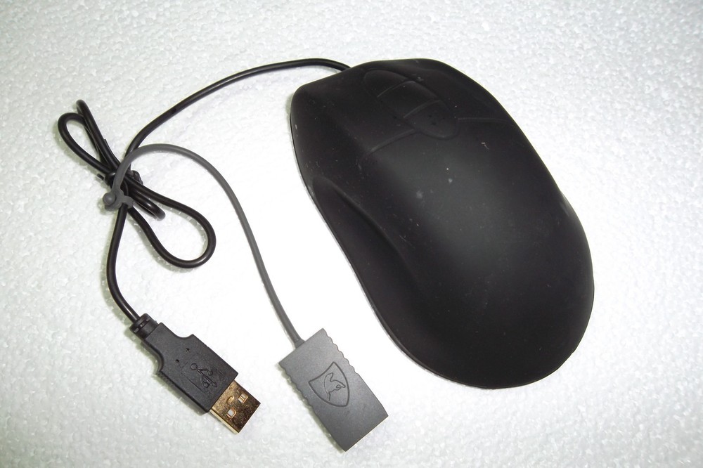 Seal Shield SSMSV5 Antimicrobial Washable 5-Button Mouse Black 800dpi Waterproof