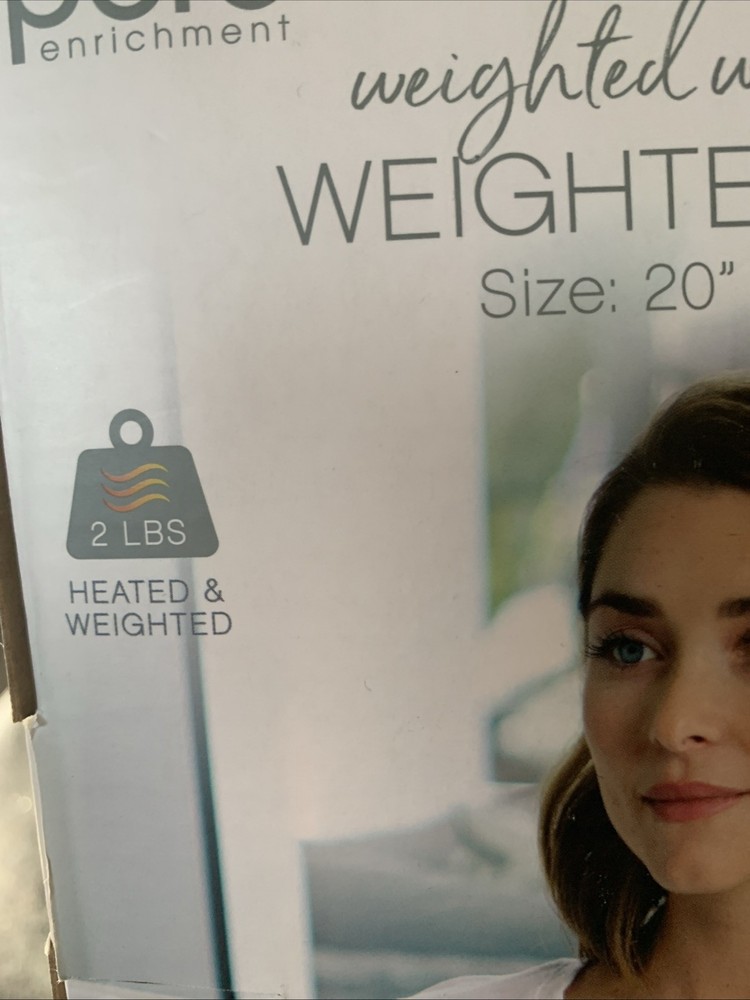 Weighted Warm Heating Pad 20x12 2 Lbs