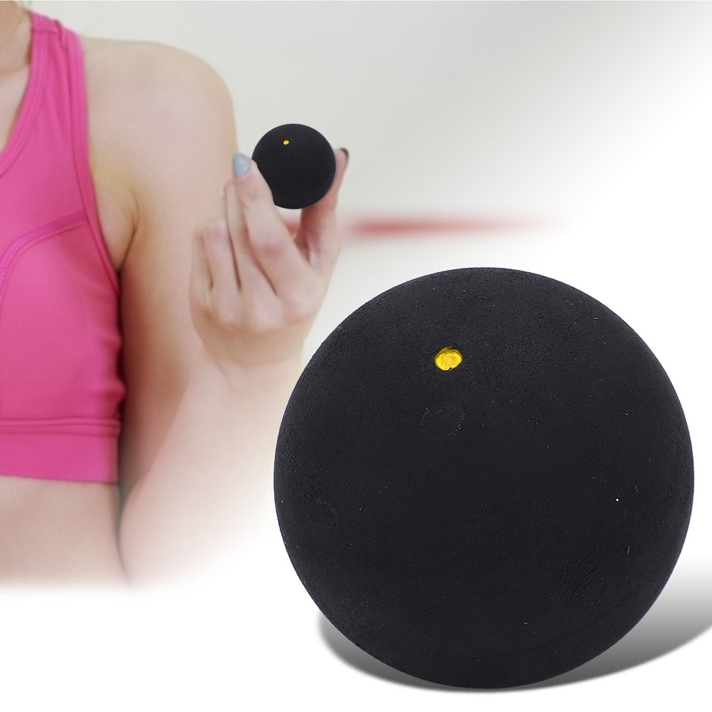 5 Pack 37mm Single Dot Squash Balls For Beginner Training