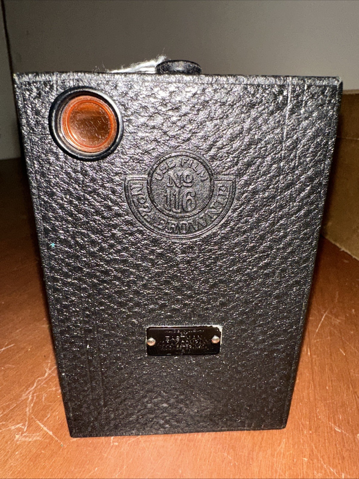 Antique Kodak Brownie Box Camera No 2A, Model B Original Box & Manual Untested