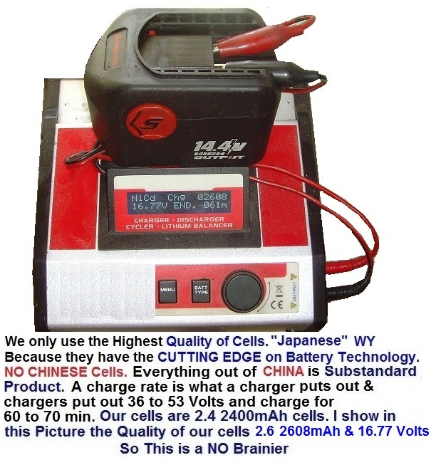 We Rebuild All SNAP ON CTB314 14.4 Volt BATTERIES