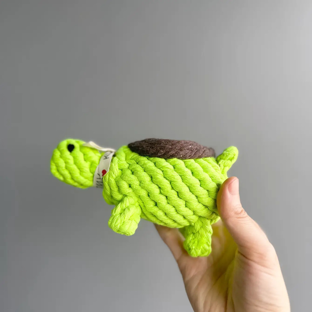 Eco-Turtle Dog Rope Toy