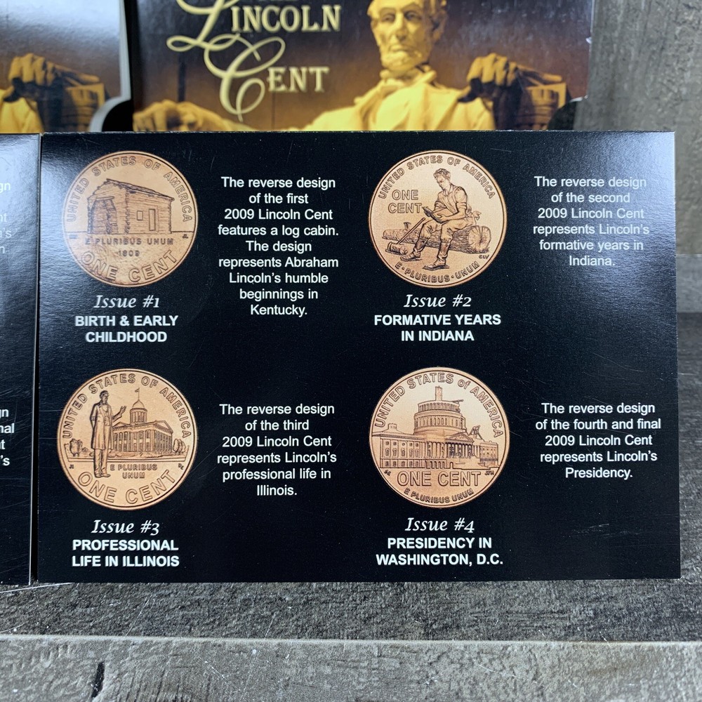 2009 BICENTENNIAL PROGRAM THE LINCOLN CENT ISSUED 2 ISSUED 3 PENNY