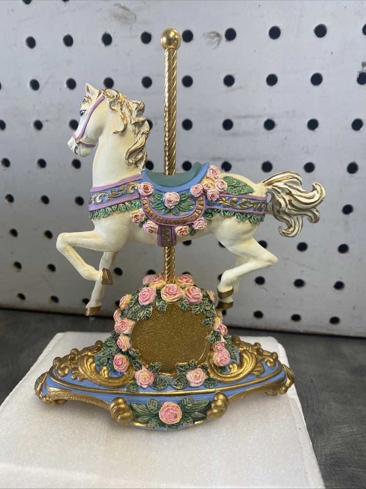 The Carousel Rose Clock (hand Painted, Limited Edition) NEW!!!!
