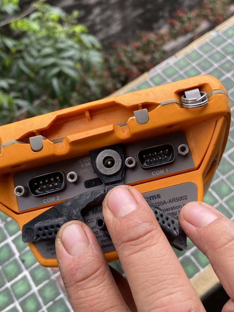 LCD Damage Sensus Meetering Systems AR5001 Field Data Collector