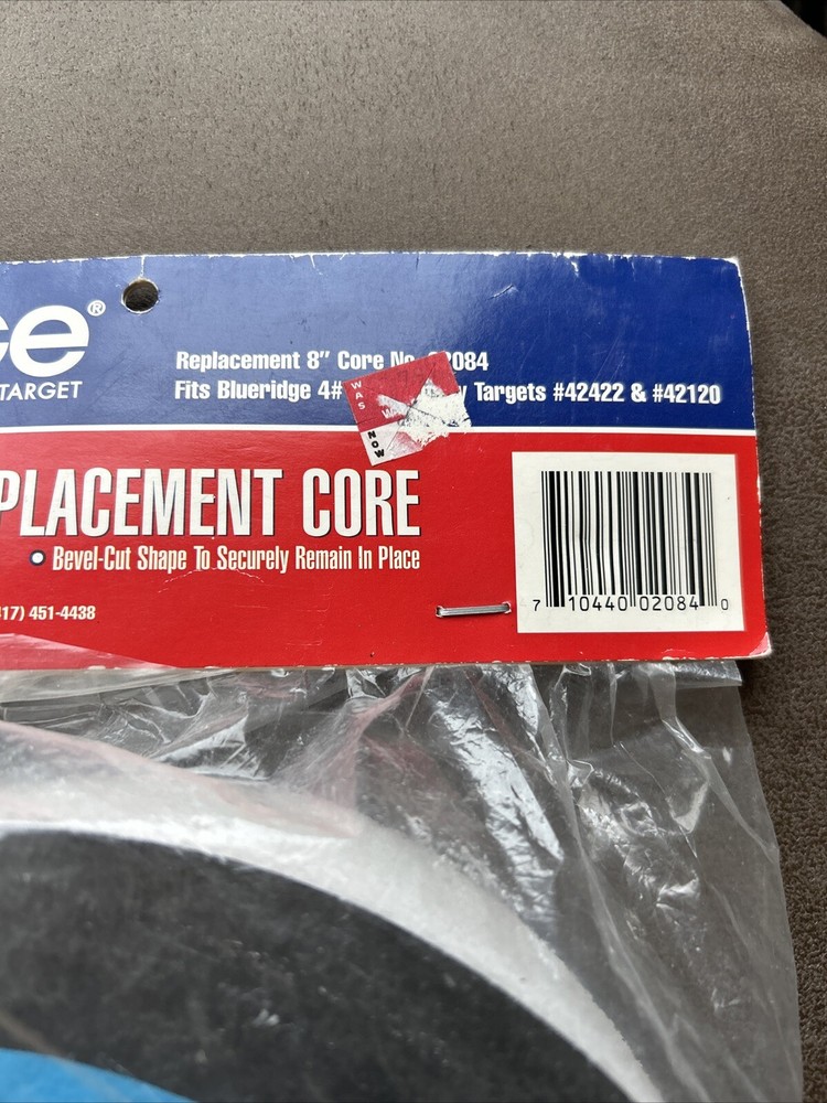 Blueridge Archery Target Replacement 8" Core Practice Arrow Foam New Part