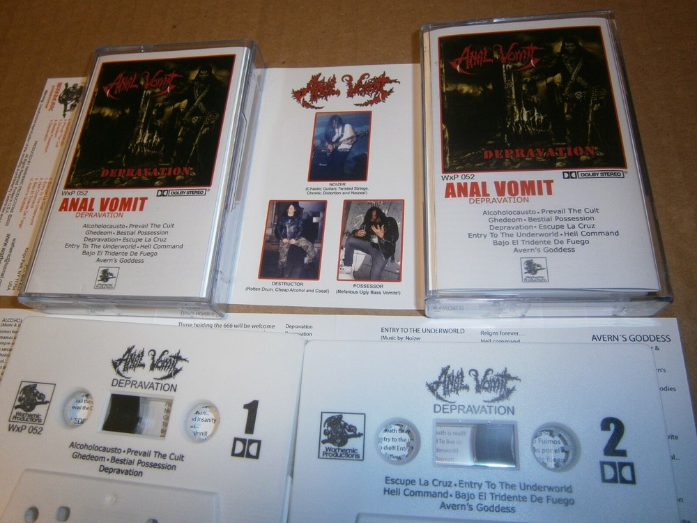 ANAL VOMIT - Depravation. Tape