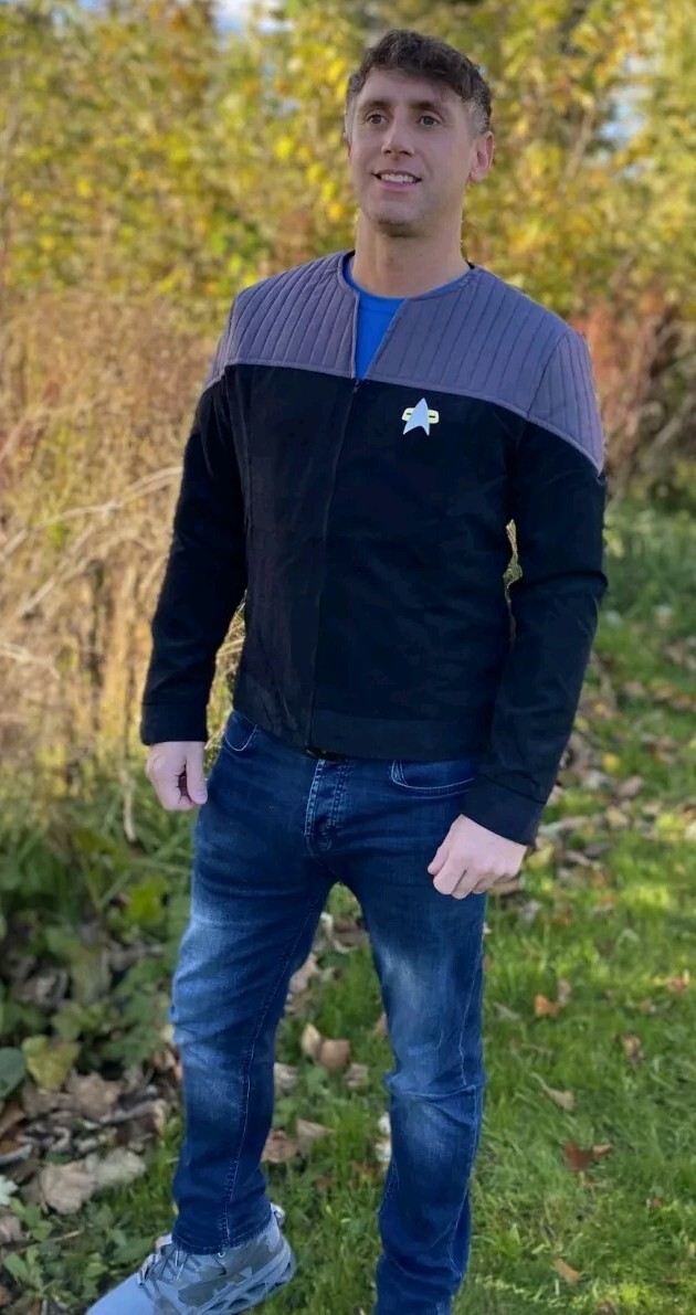 Star Trek First Contact DS9 Starfleet Captain's uniform Picard Sisko Costume