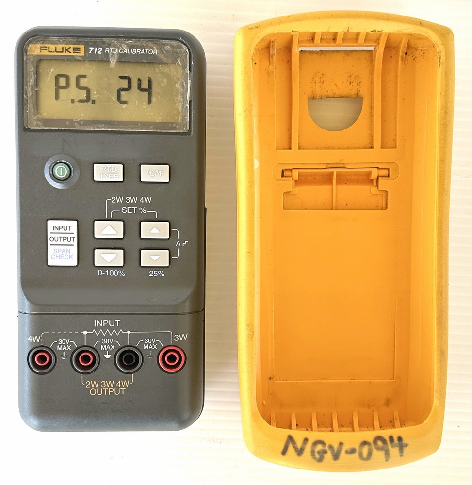 Fluke 712 RTD Portable Process Calibrator Calibration Meter