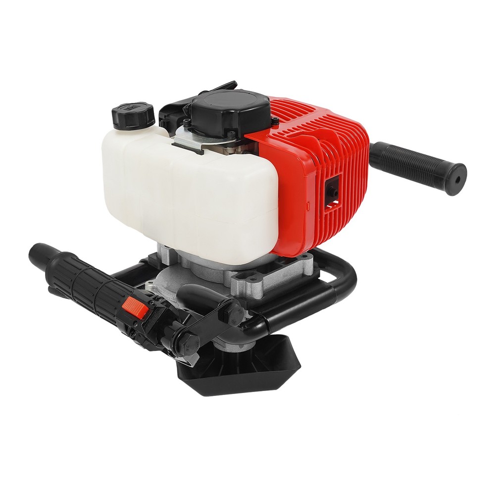 2-Stroke Post Hole Digger Engine, 52CC Gas Powered Earth Auger, NO Drill Bits