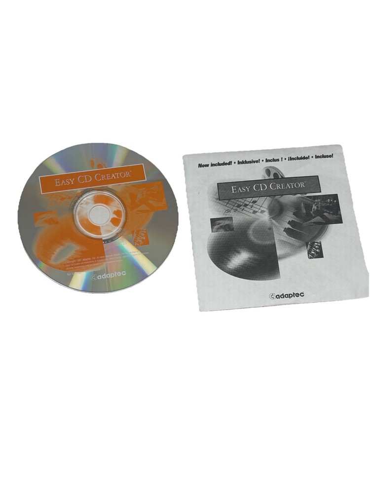Adaptec Easy CD Creator Installation Disc 1997