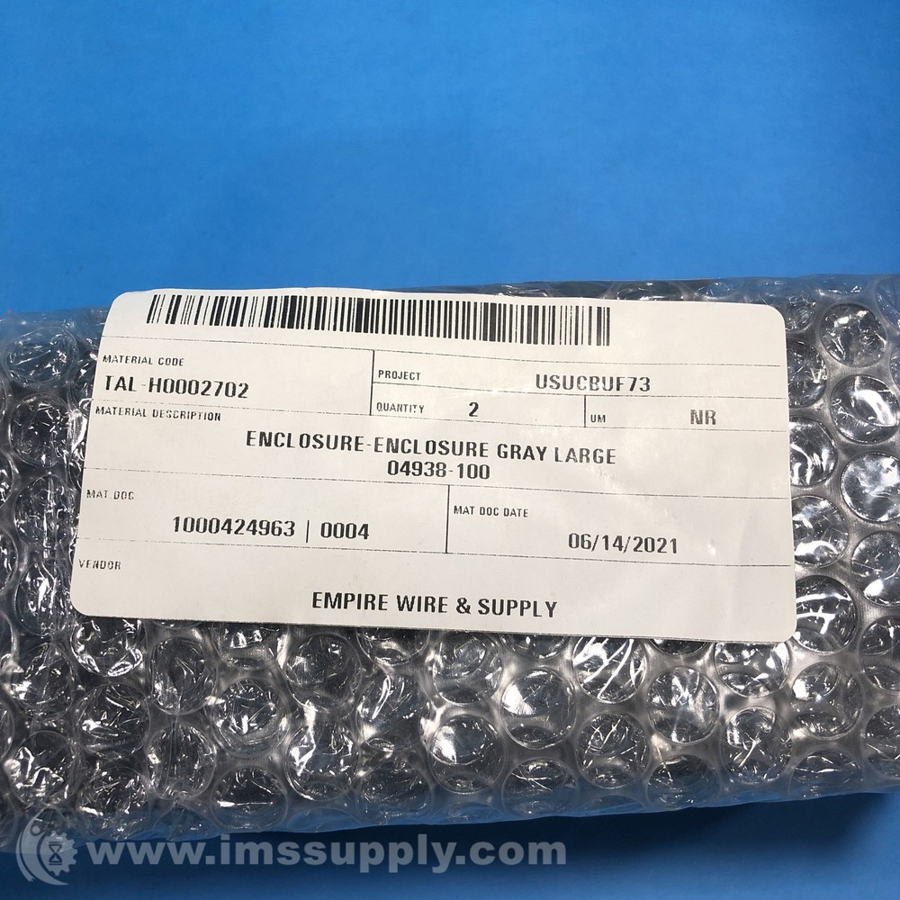 Rees 04938-100 Large Switch Enclosure FNFP