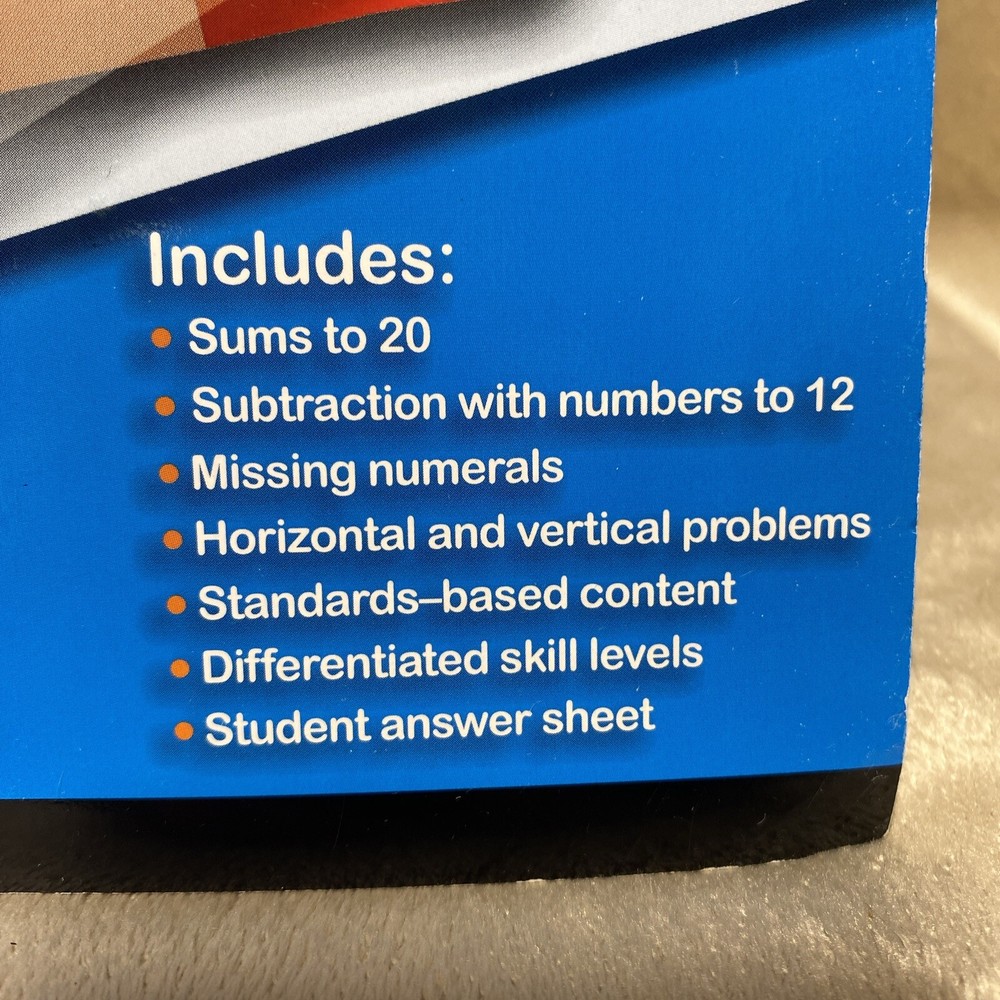 TURN & LEARN Self-Checking MATH +/- Cards Creative Teaching Press Class Or Home