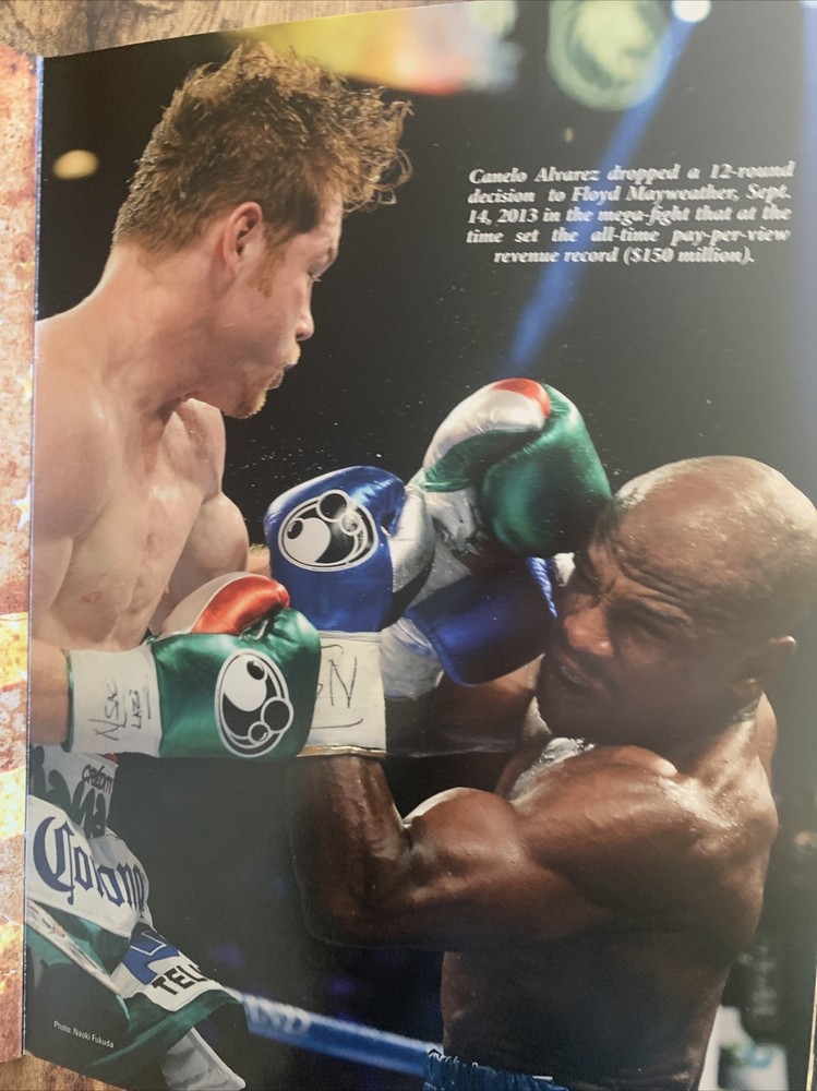 🔥Canelo Alvarez💥vs James Kirkland May 9, 2015 Official Fight Program, Mint