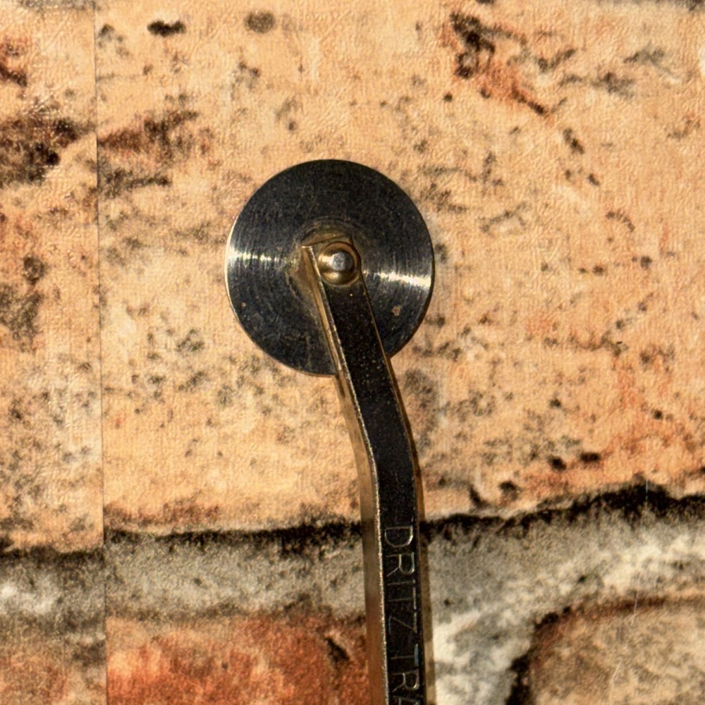 Vintage Dritz Pattern Tracing Wheel Marble Bakelite Handle
