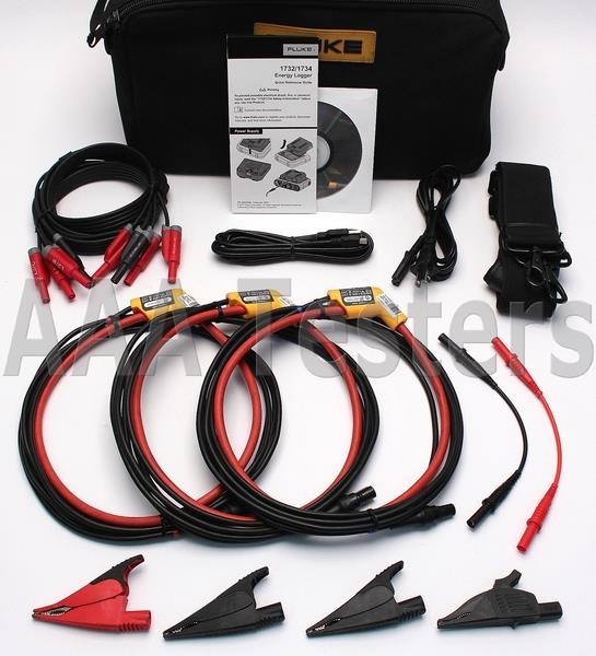 Fluke 1732 Three Phase Electrical Energy Power Logger Analyzer