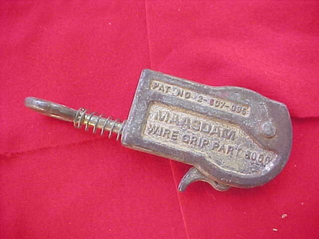 Vintage MAASDAM Wire Grip 8050 Fence Puller