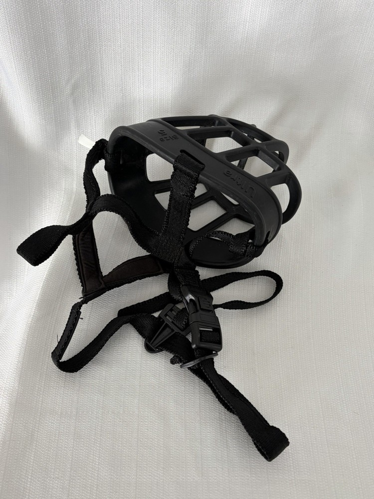 Baskerville Ultra Dog Muzzle Size 5 Black Adjustable Basket Training Safety(B145