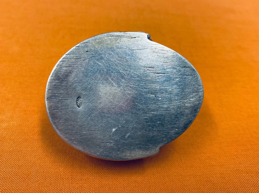 Russian Soviet Silver Snuff/Pill Box