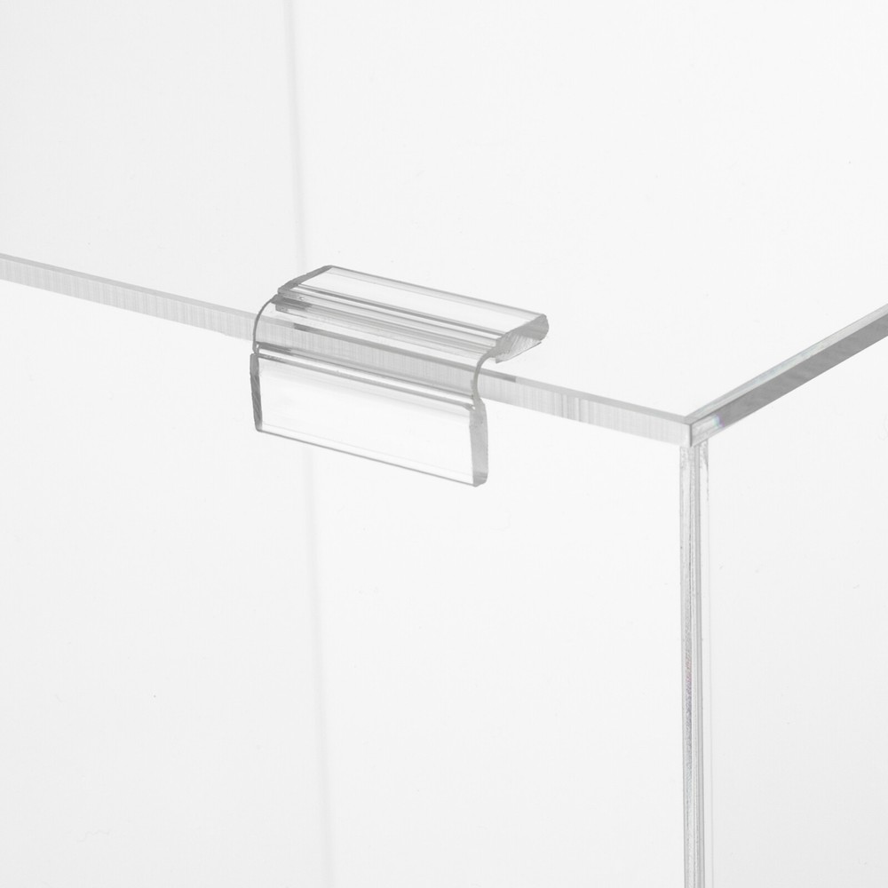 Clear Acrylic Ballot Box Practical Voting Box Lockable Ballot Box With 2 Keys