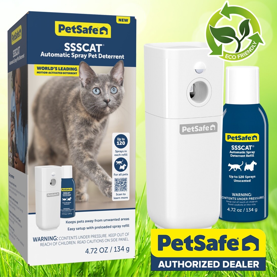 PetSafe SSSCat Spray Deterrent Dog Cat PPD00-18209 with Spray New model 2025
