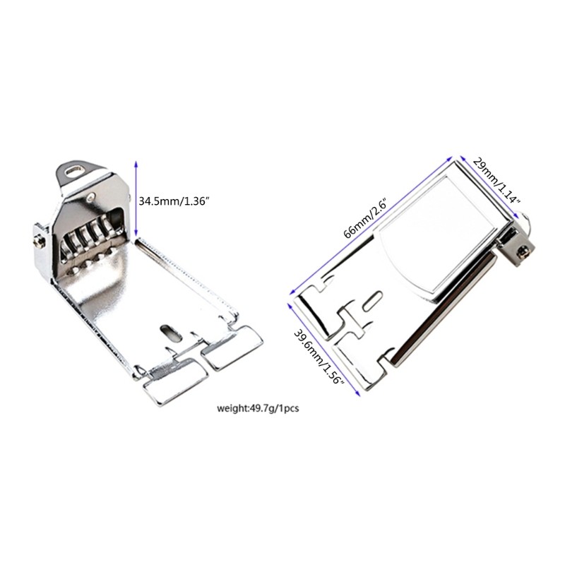 5 String Banjo Tailpiece Chrome Plated Tailpiece Change Strings Quickly & Easily