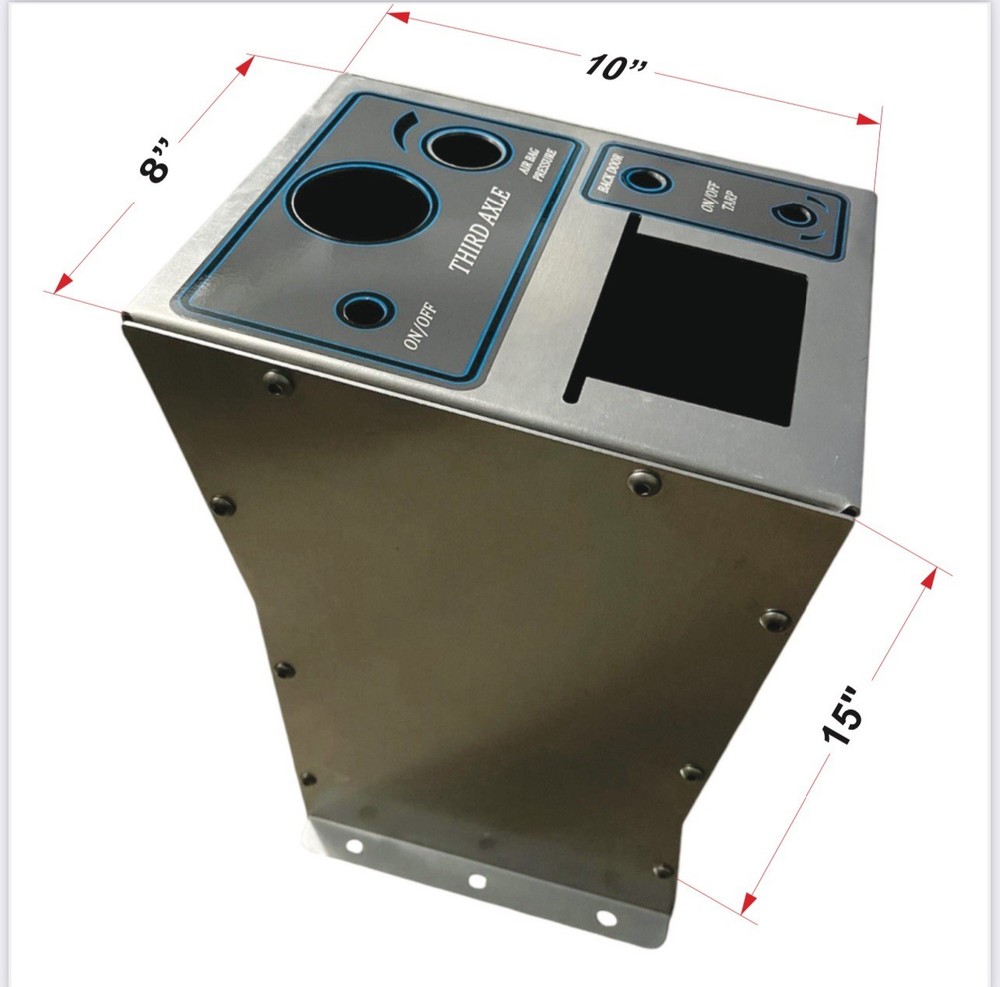 Cosole Dump Truck Controls Tower, Air Dumping System