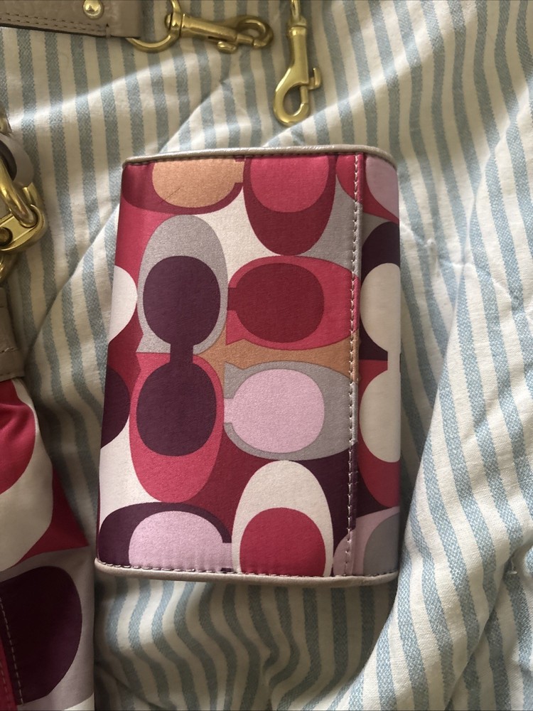 Coach Ashley Shoulder Handbag With Wallet